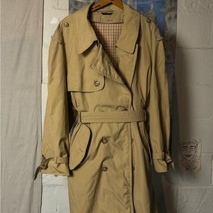 Vintage Lined Classic Trenchcoat